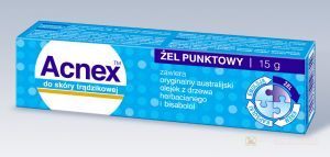 ACNEX Żel punkt.do skóry trądz. 15g(tuba)