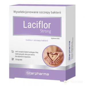 LaciflorStrong kaps.żel. 10 kaps.