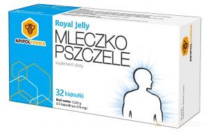 Mleczko Pszczele kaps. 32kaps.Royal Jelly