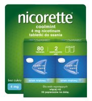 Nicorette Coolmint tabl.dossania 4mg 40tab