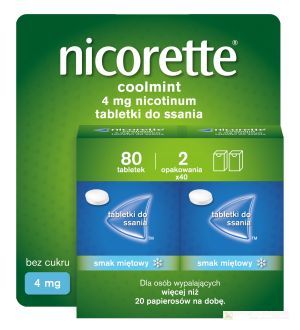 Nicorette Coolmint tabl.dossania 4mg 40tab