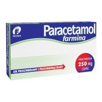 Paracetamol Farmina, czopki 250mg