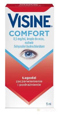 Visine Comfort 0,5mg/ml 15 ml (but.)